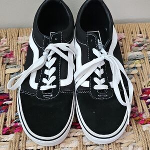 Black and White Sneakers